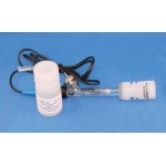 pH Electrode, Double Junction, Glass Body, Refillable, Amber Glass
