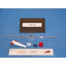 2-Way Bore Stopcock with Teflon&reg; Plug