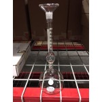 Flask, Le Chatelier with Glass Stopper for Specific Gravity, 250 mL Body, Neck Graduated 18 - 24 &times; 0.1 mL, Lid 2&quot; OD &times; 3.5&quot; OD Base