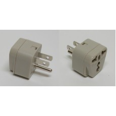 Plug Adapter, Any Country to US Style 115 Volt