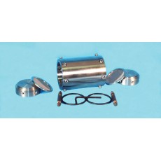 Test Cell with Cement Screens, 175 mL, Double Cap