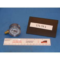 Gauge, 2,000 PSI, 1/8&quot; Bottom Connection, 1 1/2&quot; Face